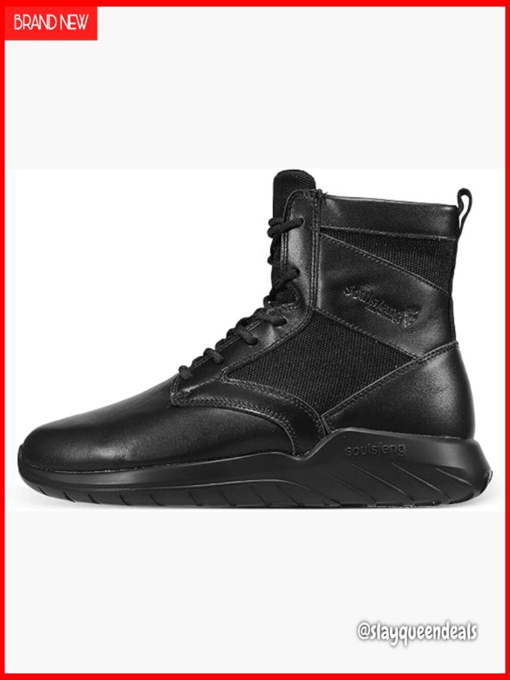 Lightweight Tactical Sneaker Boots for Work Hiking Military Wedge Heel